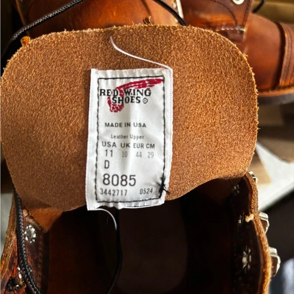 Red Wing Iron Ranger Heritage #8085 Copper men’s 6-inch boot size 11 (brand new) - Picture 6 of 8